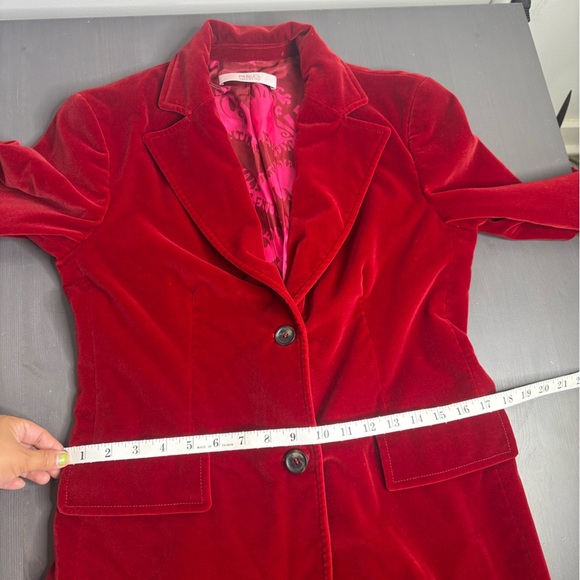 R.e.d Valentino Garavani Velvet Blazer - Picture 11 of 14